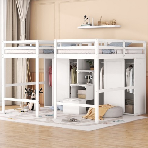 Double bed clearance loft bed