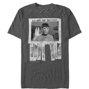 Men's Star Trek: The Original Series Logic of Spock Bulletin T-Shirt - 1 of 4