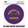 Mankato Mavericks Automotive Car Window Locker Circle Bumper Sticker - 2 of 4