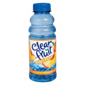 Clearfruit Peach Fling Flavored Water - 20 fl oz Bottle - 1 of 1
