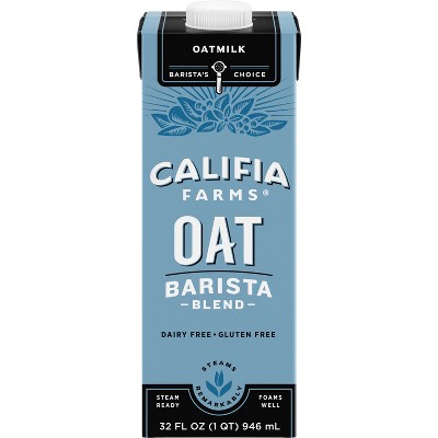 Photo 1 of Califia Farms Oat Barista Blend Oat Milk - 6 COUNT/ 32 OZ 