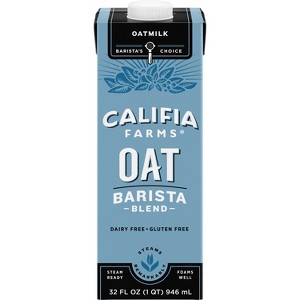 Califia Farms Oat Barista Blend Oat Milk - 1qt - 1 of 4