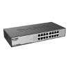 D-Link 16-Port Fast Ethernet Unmanaged Switch, Plug and Play (DSS-16+) - 3 of 4