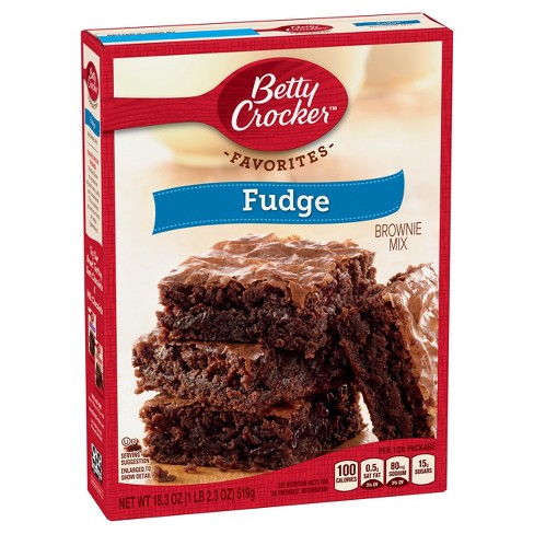 Betty Crocker Fudge Brownie Mix - 18.3oz : Target