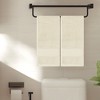 Unique Bargains Cotton Highly Absorbent Quick Drying Bathroom Hand Towel 13" x 30" 2 Pcs - 2 of 4
