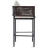 Zuo Palm Paradise Barstool Gray - 3 of 4