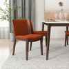 Christopher Knight Home Judy Modern Solid Wood Upholstered 20" W Dining Chair (Set of 2) - 3 of 4