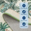 Modern Jungle Animals Area Rug Ultra Thin Low Pile Rug for Bedroom Bedroom Machine Washable Stain Resistant Non Slip Mat for Living Nursery Playroom - 4 of 4