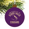 University of Sioux Falls Cougars Logo Wood Christmas Tree Holiday Ornament - 4 of 4