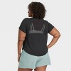 Women's Mesh Back Short Sleeve T-Shirt - All In Motion™ - 2 of 3