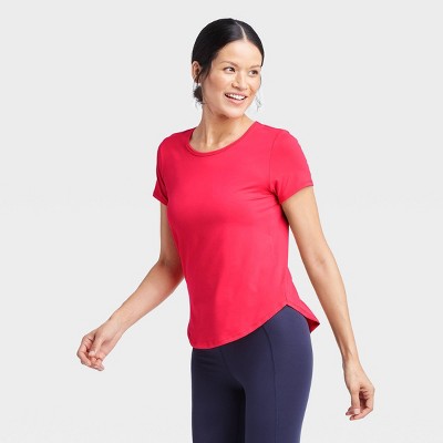 women's red t shirt target