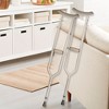 McKesson Steel Adult Bariatric Underarm Crutches 5' 2" to 5' 10" User Ht. - 4 of 4