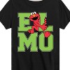 Boys' - Sesame Street - Elmo Collegiate Short Sleeve Graphic T-Shirt - 2 of 4