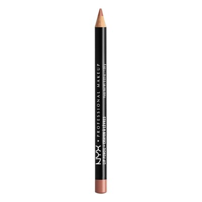 NYX Professional Makeup Long-lasting Slim Lip Pencil - Creamy Lip Liner - Neutral - 0.04oz