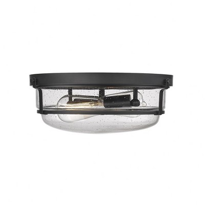 Millennium Lighting Mayson 2 - Light Flush Mount In Matte Black : Target