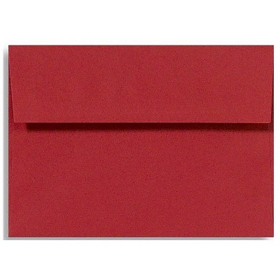 LUX A7 Invitation Envelopes 5 1/4 x 7 1/4 500/Box Ruby Red EX4880-18-500