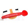 Handy Housewares 2-in-1 Multifunction Tablespoon Coffee Ground Measuring Scoop with Bag Sealing Clip - 2 of 4