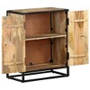 vidaXL Hand Carved Sideboard 23.6 in.x13.8 in.x29.5 in. Solid Mango Wood - 2 of 4