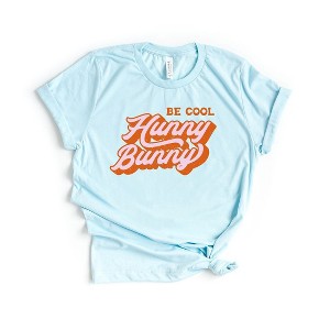 Simply Sage Market Women's Be Cool Hunny Bunny Short Sleeve Graphic Tee - 1 of 3