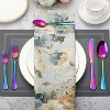 Attop 40-piece titanium-plated stainless steel colorful cutlery set for 8 people, including knives, forks and spoons, mirror polished - 2 of 4