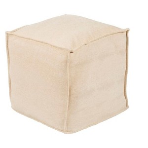 Livabliss Copacetic 18"H x 18"W x 18"D Modern Pouf - 1 of 4