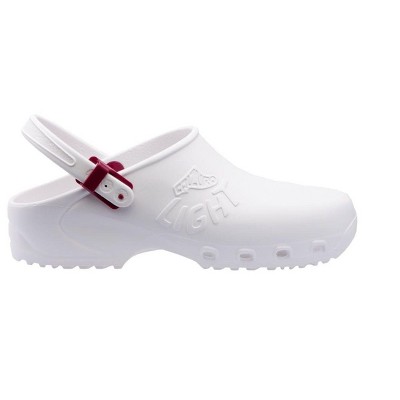 Calzuro Adult Light Clogs White