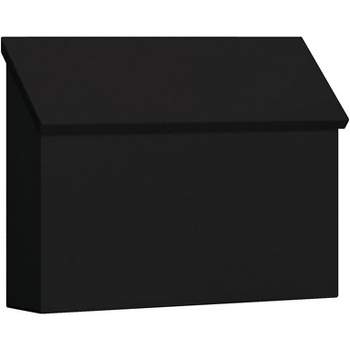 Salsbury Industries Traditional Mailbox - Standard - Horizontal Style - Black