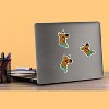 Scooby-Doo Headshot 100ct Vinyl Large Deluxe Stickers Variety Pack - 3 of 4