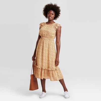 target flutter sleeve dress