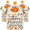 Big Dot Of Happiness Friends Thanksgiving Feast - Square Favor Gift Boxes -  Friendsgiving Party Bow Boxes - Set Of 12 : Target