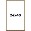 PosterPalooza | Refined Silver Picture Frame - UV Acrylic, Foam Board Backing, Hanging Hardware - 2 of 4