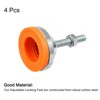Unique Bargains Carbon Steel Non-Skid Adjustable Furniture Table Feet Leveling Feet 4 Pcs - 3 of 4