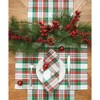 C&F Home Carter Christmas Red and Green Plaid Table Runner - image 4 of 4