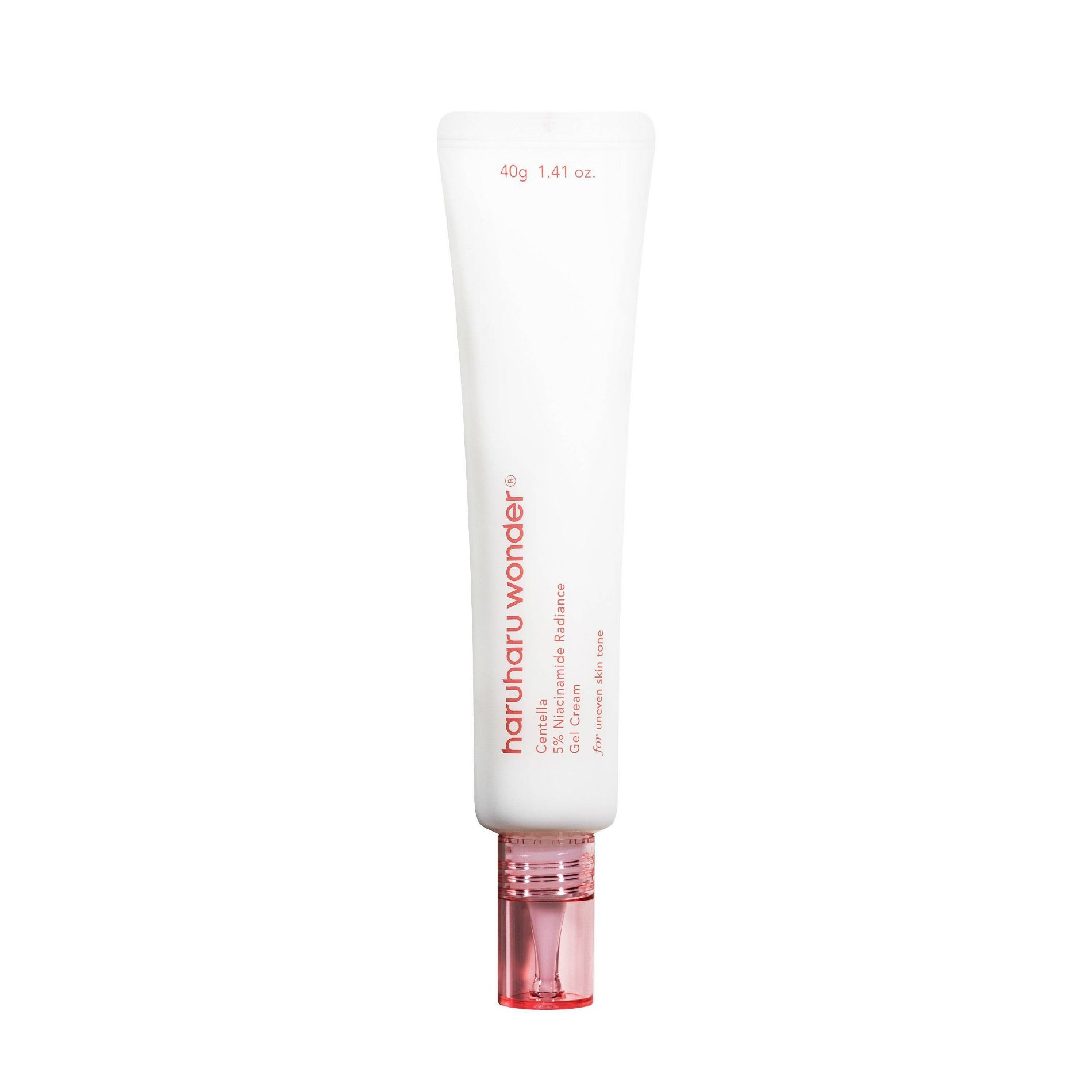 haruharu wonder Centella 5% Niacinamide Radiance Gel Cream - 1.41oz: Skin Tone Improvement, Face Application, Daily Use, Unscented