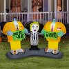 Gemmy Halloween Inflatable Beetlejuice Scene, 5 ft Tall, Multi - 2 of 4