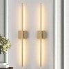 C Cattleya 31.75in Dimmable Adjustable Color Temperature Chargeable Rotatable LED Wall Lamp - 2 of 4