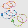 Girls' Squishmallows 6pk Elastic Band Friendship Bracelets - 3 of 3