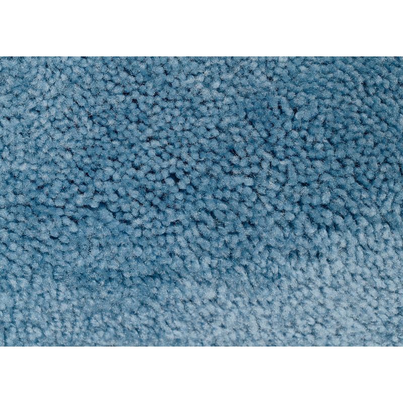 6&#39;x9&#39; Washable Bathroom Carpet Basin Blue - Garland Rug, 4 of 8