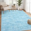Washable Modern Solid Living Room Rugs, Abstract Indoor Contemporary Floor Carpet for Bedroom Dining Room - 2 of 4