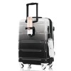 LOVMOR Front Opening 20-Inch Carry-On Luggage with Expandable Travel Bag Set, ABS Hard Shell Two-piece suitcase set with USB Port , Cup Holder - 2 of 4