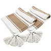 NicBex 50x60" Cotton Throw Blanket,Soft Bed Blanket with Tassels for Bedroom,2 Pack - 2 of 4