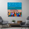 35" x 35" Bottle Tree Gullah Islands by Synthia Saint James Canvas Art Print - Masterpiece Art Gallery - 3 of 4