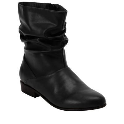 Comfortview Wide Width Madison Slouch Bootie Mid Calf Women's Winter ...