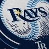 MLB Tampa Bay Rays Baseball Circle Plushlete Pillow: Sports Team Logo, Round Novelty Plush - 3 of 3