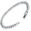 Pompeii3 Men's Curb Link 14k Gold (17gram) or Platinum (27gram) 6.5mm Bracelet 8.25" - 2 of 4