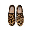 Women's Wo's Leather Leopard Hair On Hide Slip On Sneakers - Myra - 4 of 4