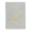 Linum Home Textiles 100% Turkish Cotton MONICA Gold Thread 3PC Embellished Towel Set - 4 of 4