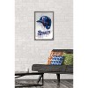 Trends International MLB Texas Rangers - Drip Helmet 22 Framed Wall Poster Prints - image 2 of 4