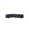 Dexmalle 6-Seat Sectional L Shaped Sofa Couch Set with 2 Pillows - 2 of 4
