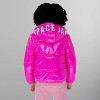 Members Only Girl Cire Puffer With Mash Print Lining Jacket - 4 of 4